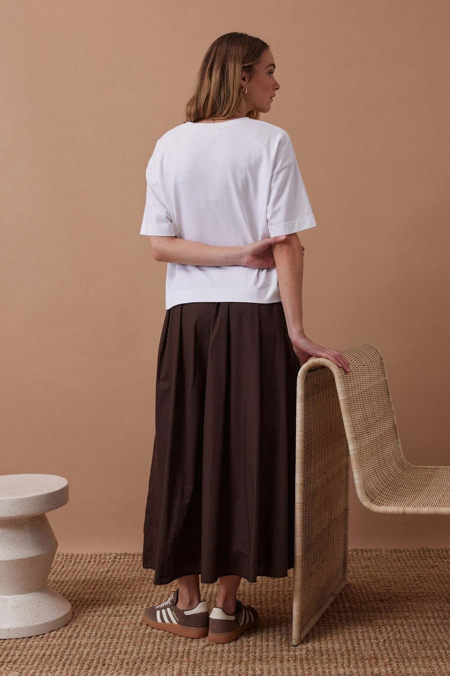 Ceres Life - Florence Maxi Skirt - Chocolate