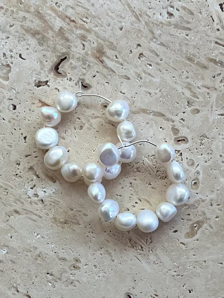 Pop Design - Fresh Water Pearl Earrings - Mini Casey