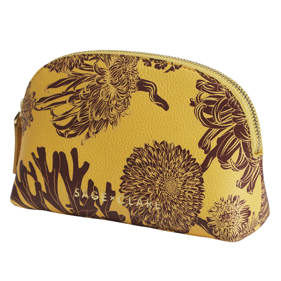 Sage & Clare - Delphine Cosmetic Pouch - Dune