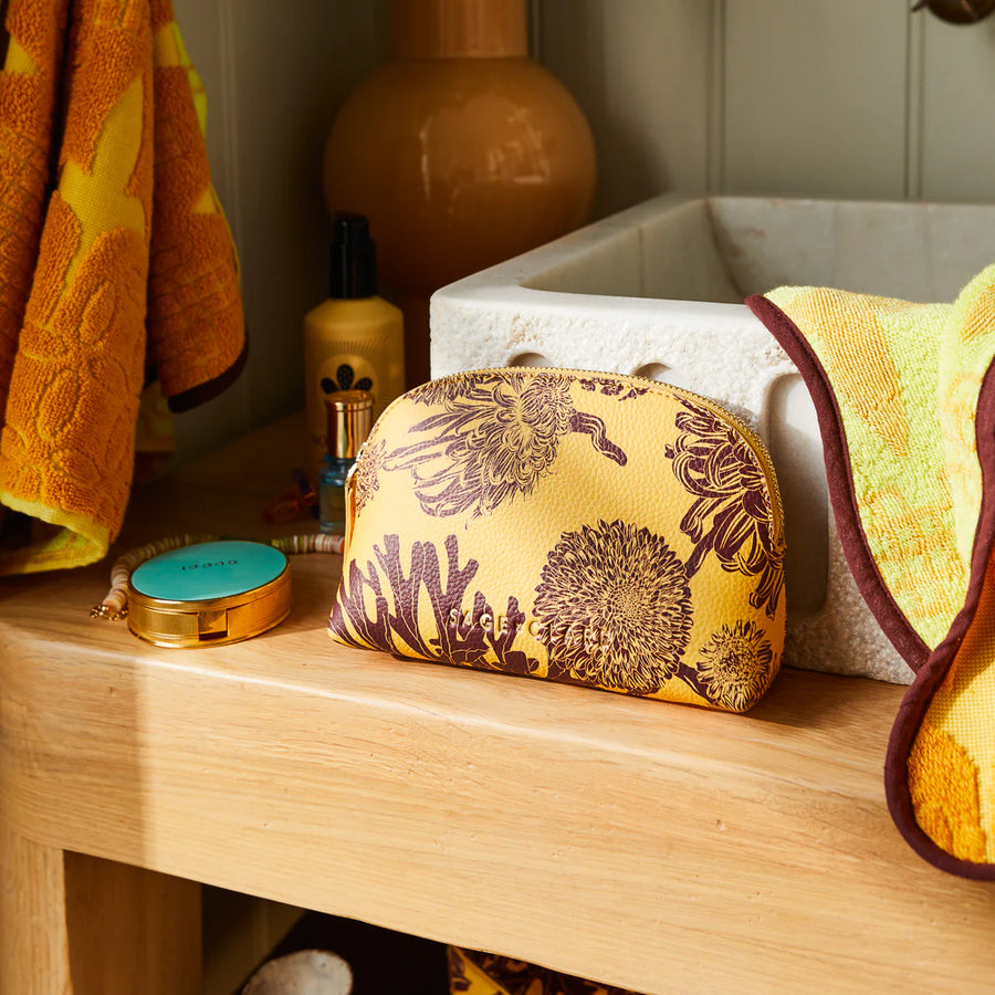 Sage & Clare - Delphine Cosmetic Pouch - Dune