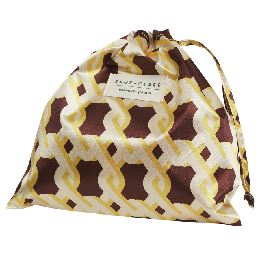 Sage & Clare - Delphine Cosmetic Pouch - Dune