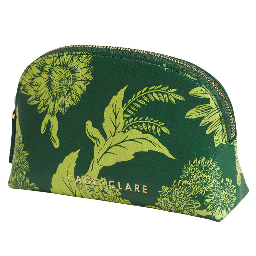 Sage & Clare - Delphine Cosmetic Pouch - Anise