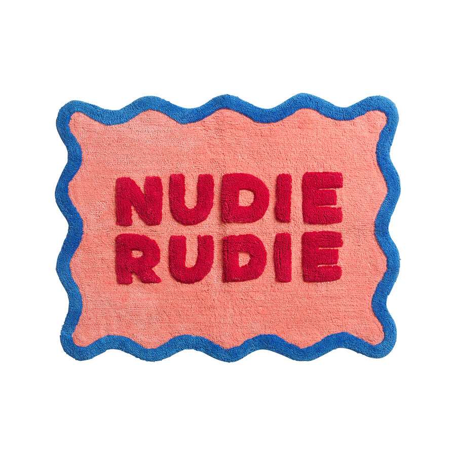 Sage & Clare - Amalie Nudie Bath Mat - Hibiscus
