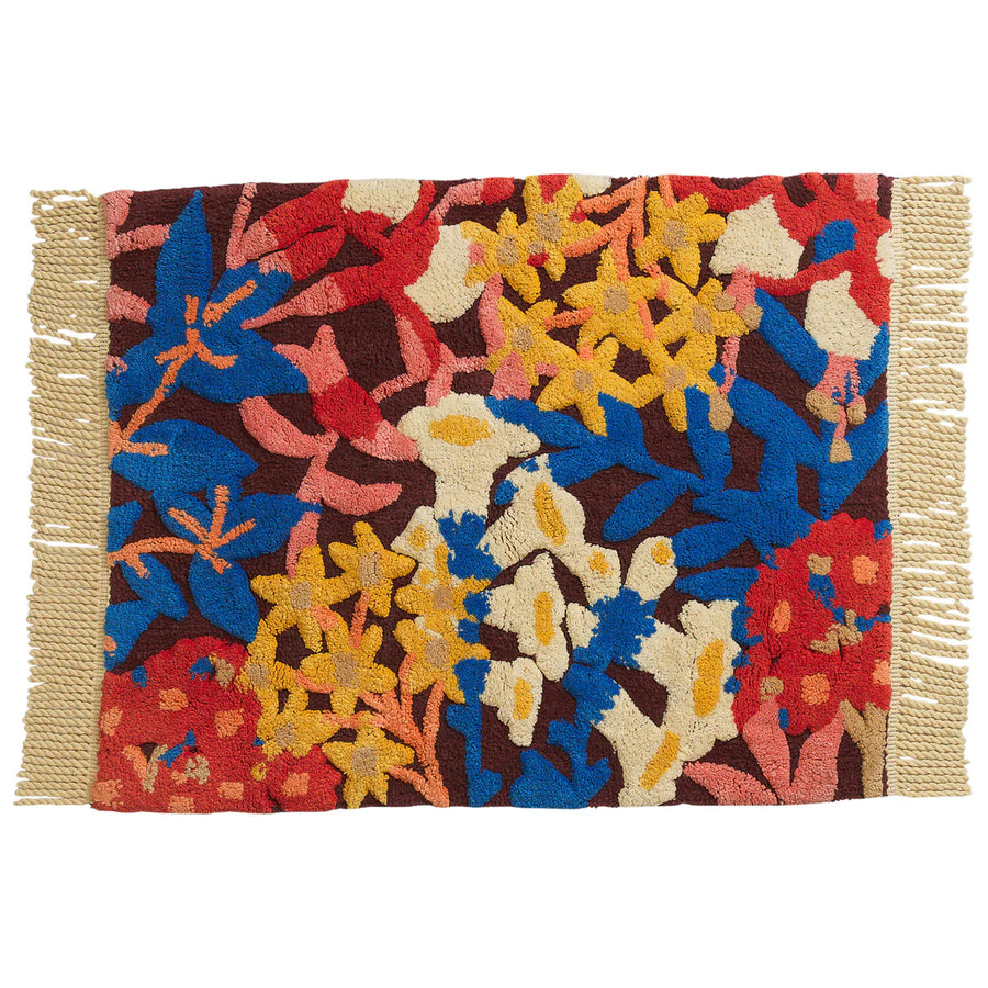 Sage & Clare - Francesca Bath Mat - Garnet