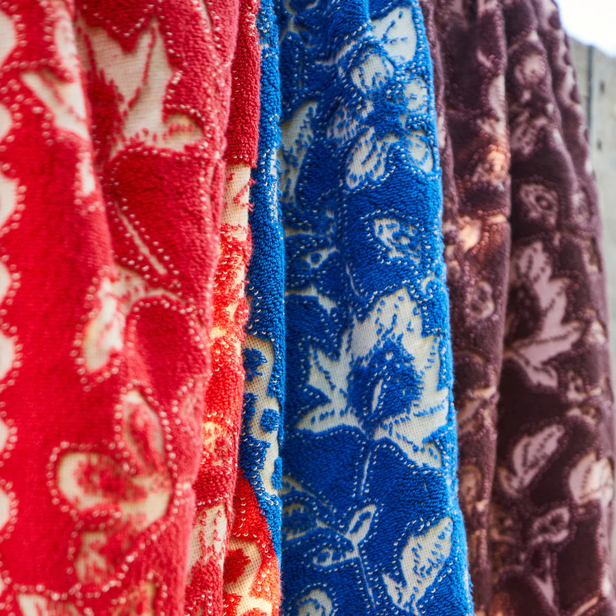 Sage & Clare - Thea Bath Sheet - Vermillion