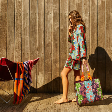 Sage & Clare - Leilani Tote Bag - Garnet