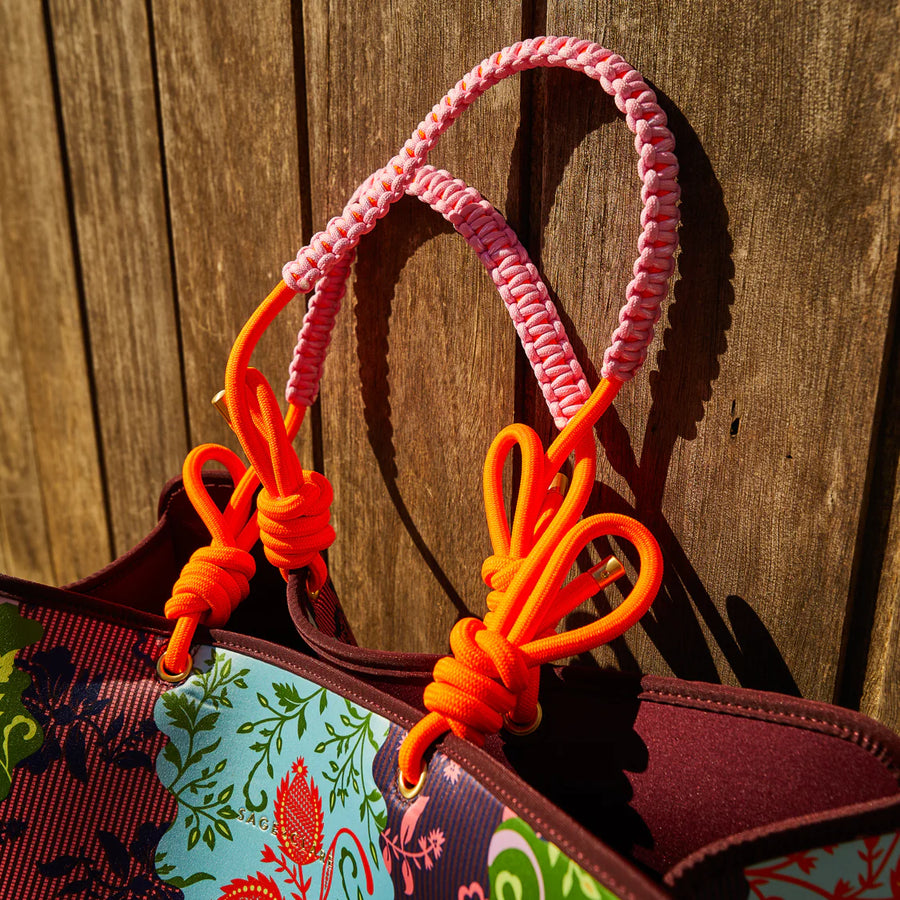 Sage & Clare - Leilani Tote Bag - Garnet