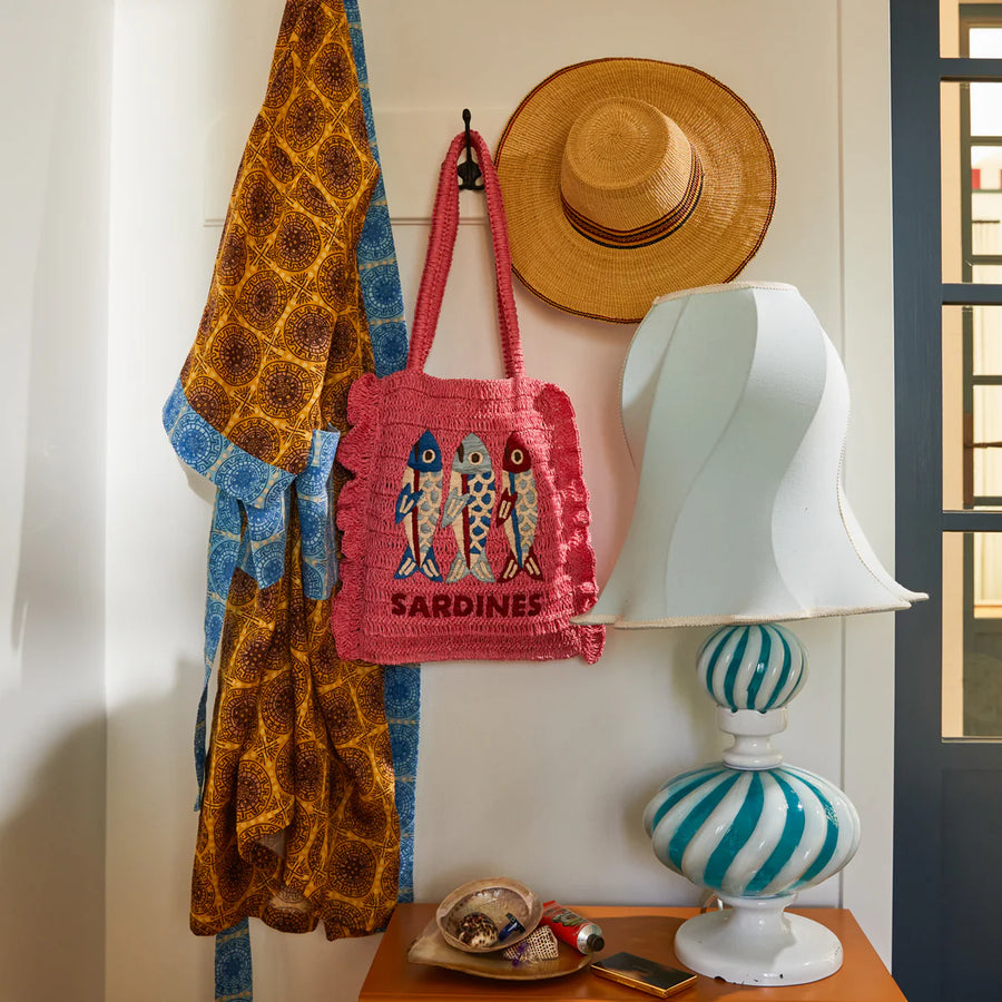 Sage & Clare - Sandria Crochet Tote Bag