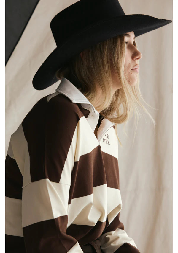 FARMER by Whitney Spicer - Jersey - Choc/Cream