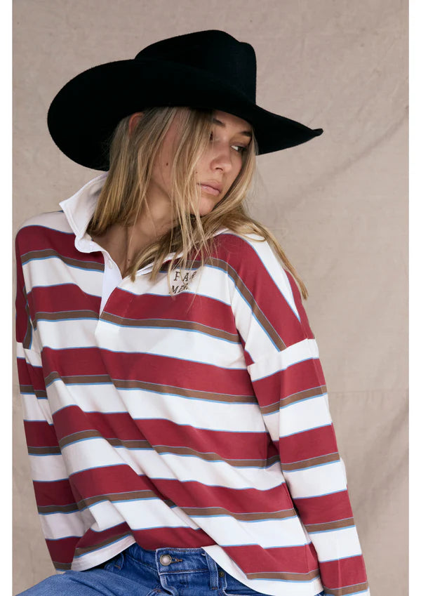 FARMER by Whitney Spicer - Jersey - Red/White