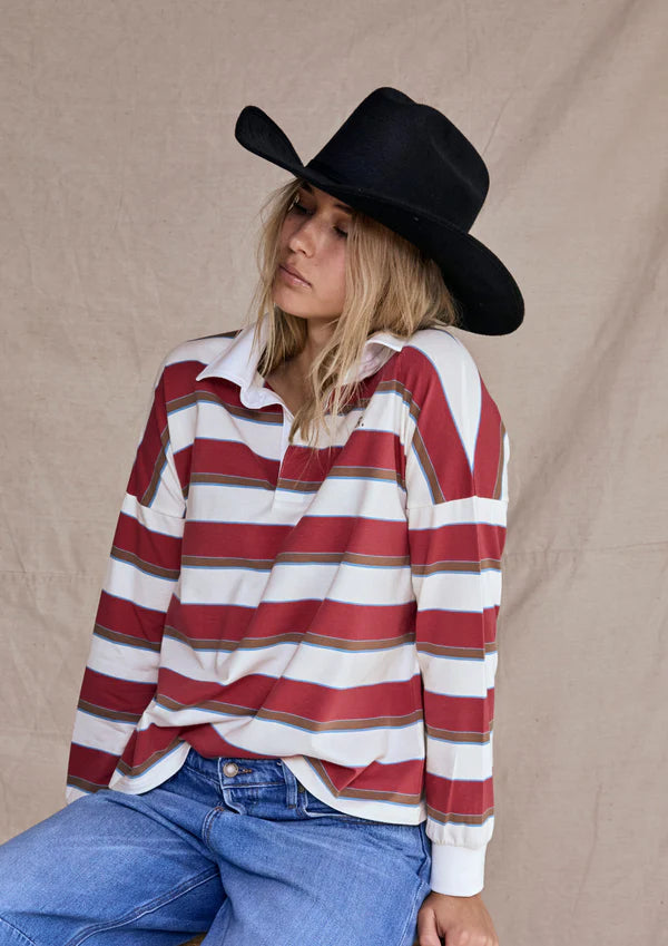 FARMER by Whitney Spicer - Jersey - Red/White