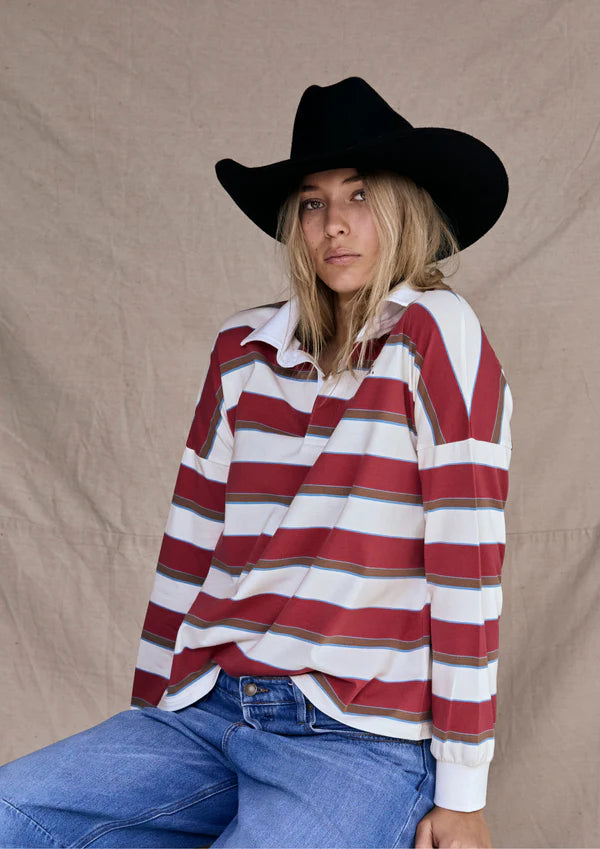 FARMER by Whitney Spicer - Jersey - Red/White