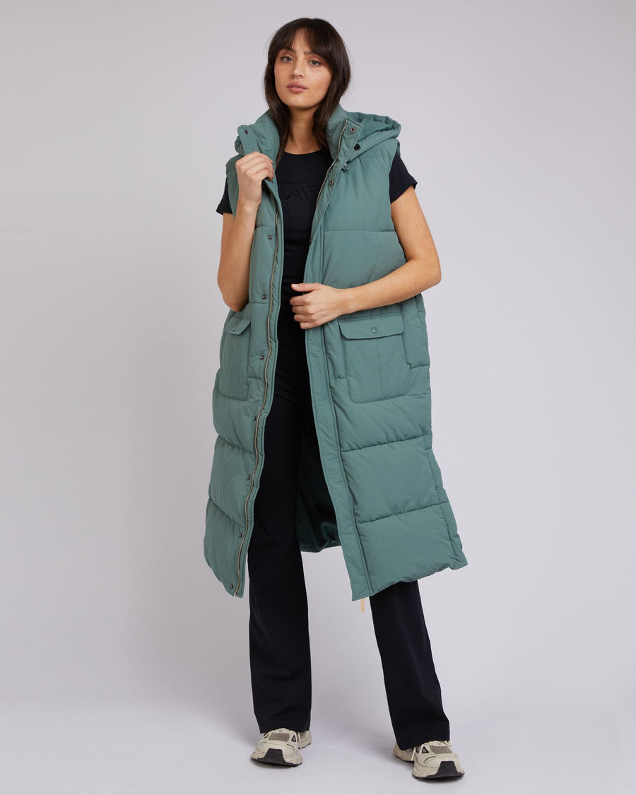 All About Eve - Active Midi Vest - Green