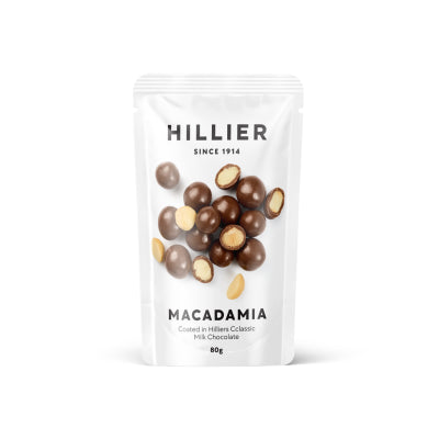 Ernest Hillier - Milk Chocolate Macadamias - 80g