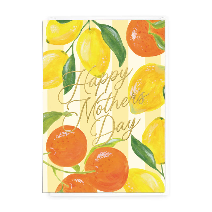 Honest Paper - 'Happy Mother's Day' Citrus Greeting Card