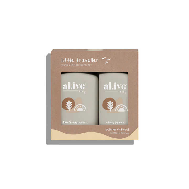 Al.ive Body -  Little Traveller - Wash & Lotion Travel Set