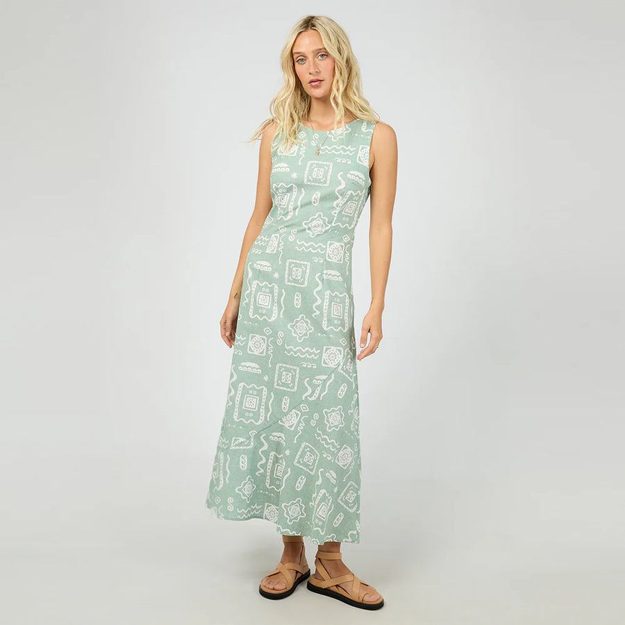 All About Eve - Lucia Maxi Dress - Sage