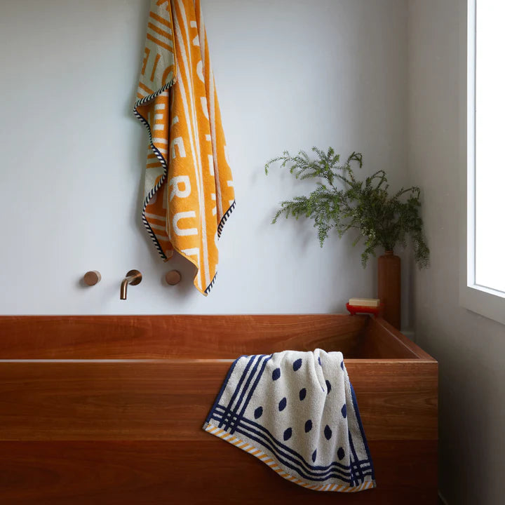 Sage & Clare - RAVENNA NUDIE BATH SHEET - MARIGOLD