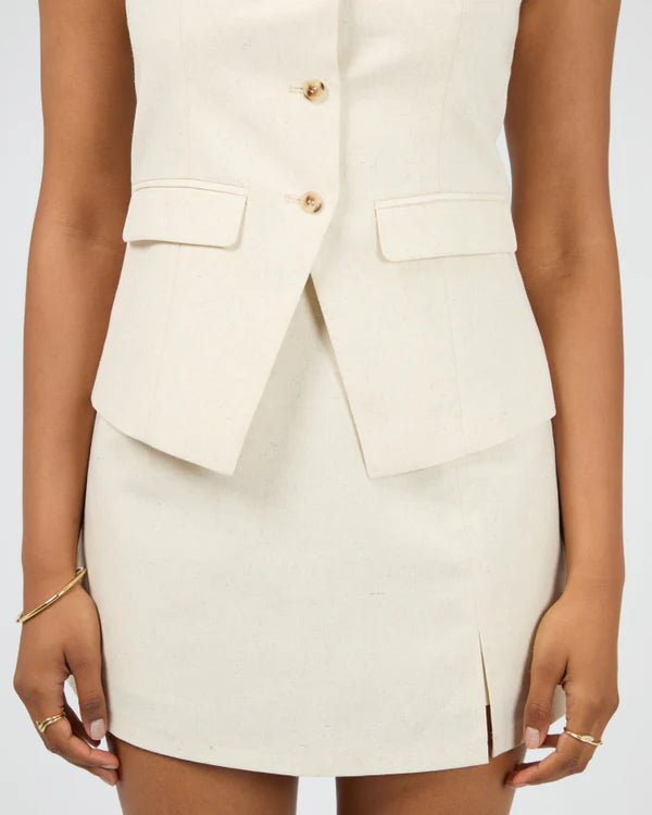 All About Eve - Mavis Skort - Natural