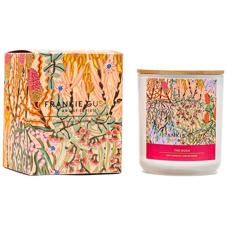 Frankie Gusti - Artist Series Candle - The Bush - Amy Gibbs