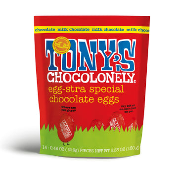 Tony's Chocolonely - Milk Chocolate 15 Eggs 180g
