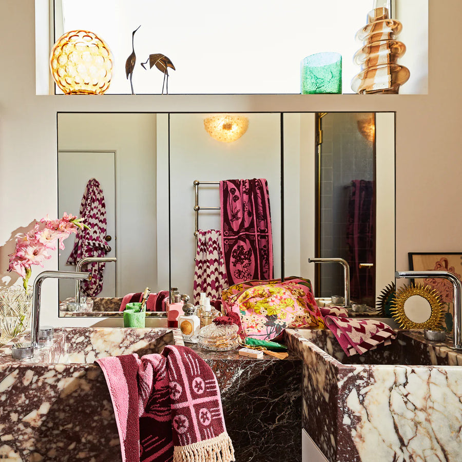 Sage & Clare - Gigi Bath Sheet - Cosmo Pink