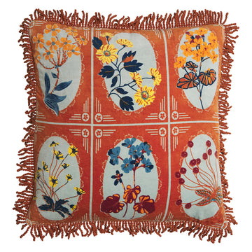 Sage & Clare - Gigi Velvet Cushion - Copper Feather Insert