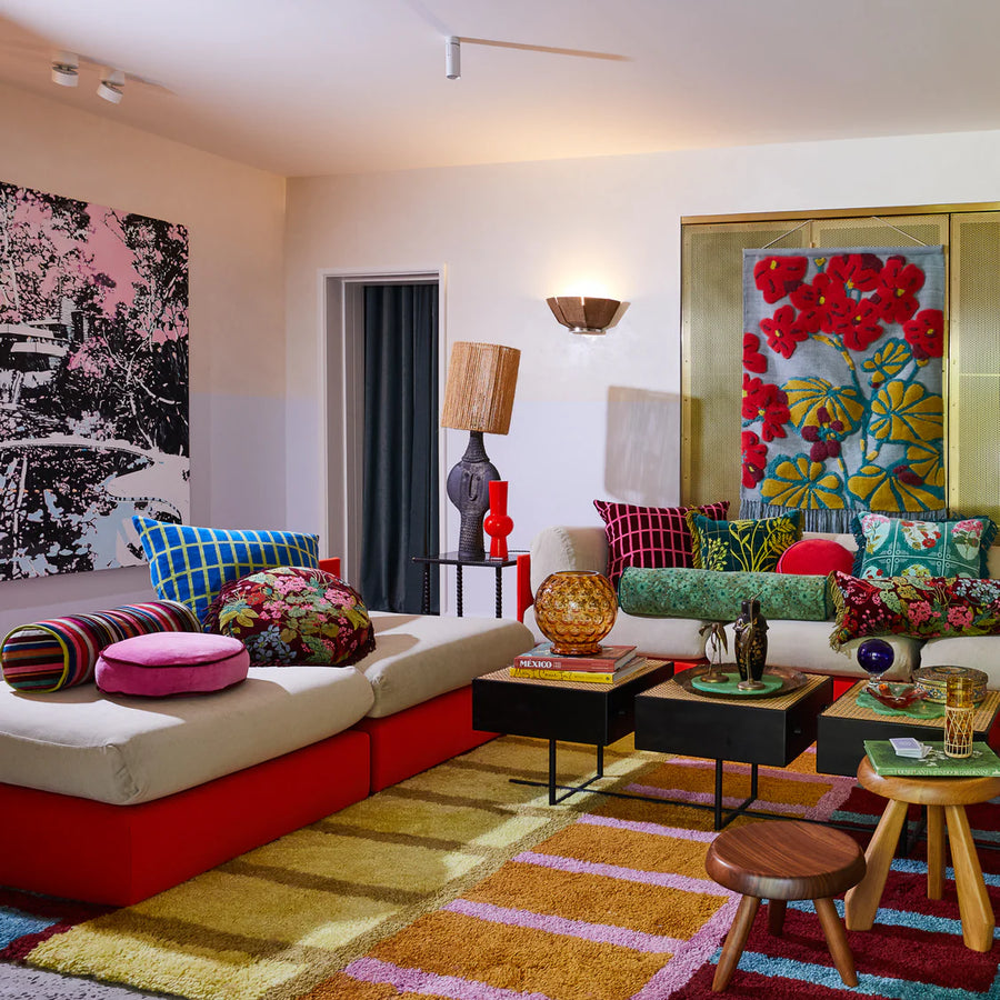 Sage & Clare - Castilo Round Velvet Cushion - Fuchais Fetaher Insert