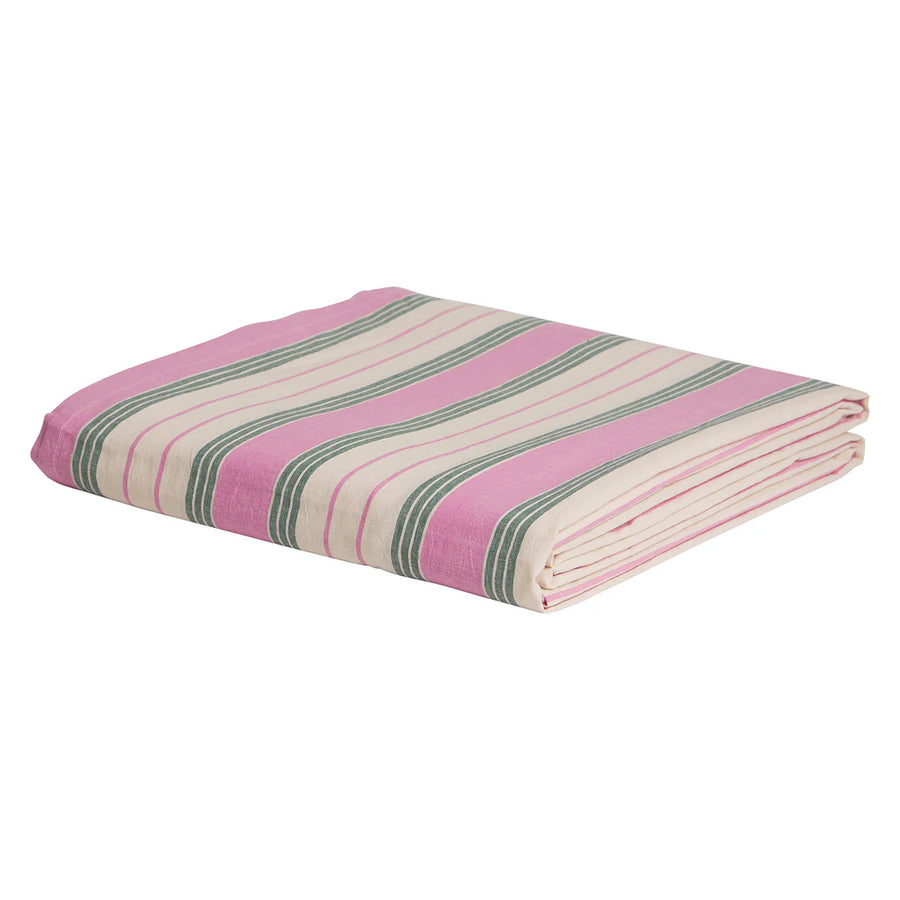 Sage & Clare - Brigitte Cotton Sheets - Fuchsia Flat Sheet - King