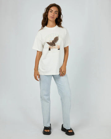 All About Eve - Montana Relaxed Tee - Vintage White