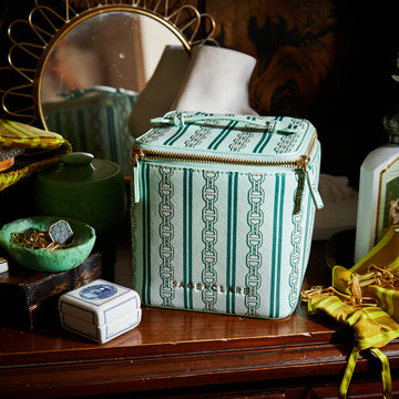 Sage & Clare - PREORDER - Acadia Cosmetic Case - Jade