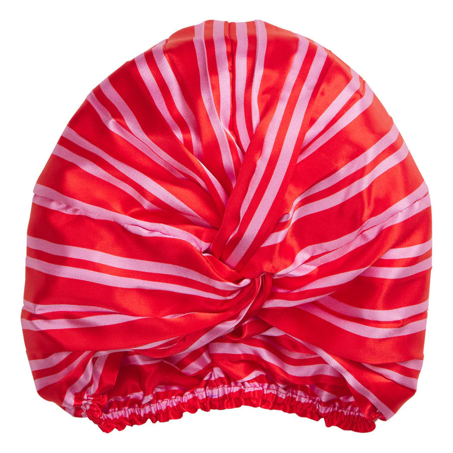 Sage & Clare - Taylor Silk Hair Turban - Scarlet