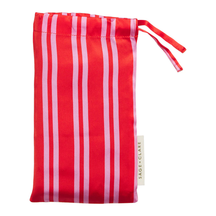 Sage & Clare - Taylor Silk Hair Turban - Scarlet