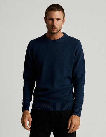 Mr Simple - Standard Knit Jumper - Ink