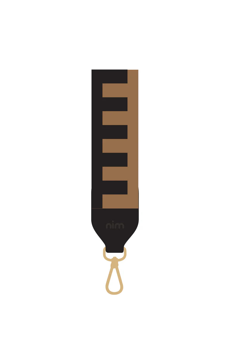 NIm - Shoulder Strap - Brown/Black Block