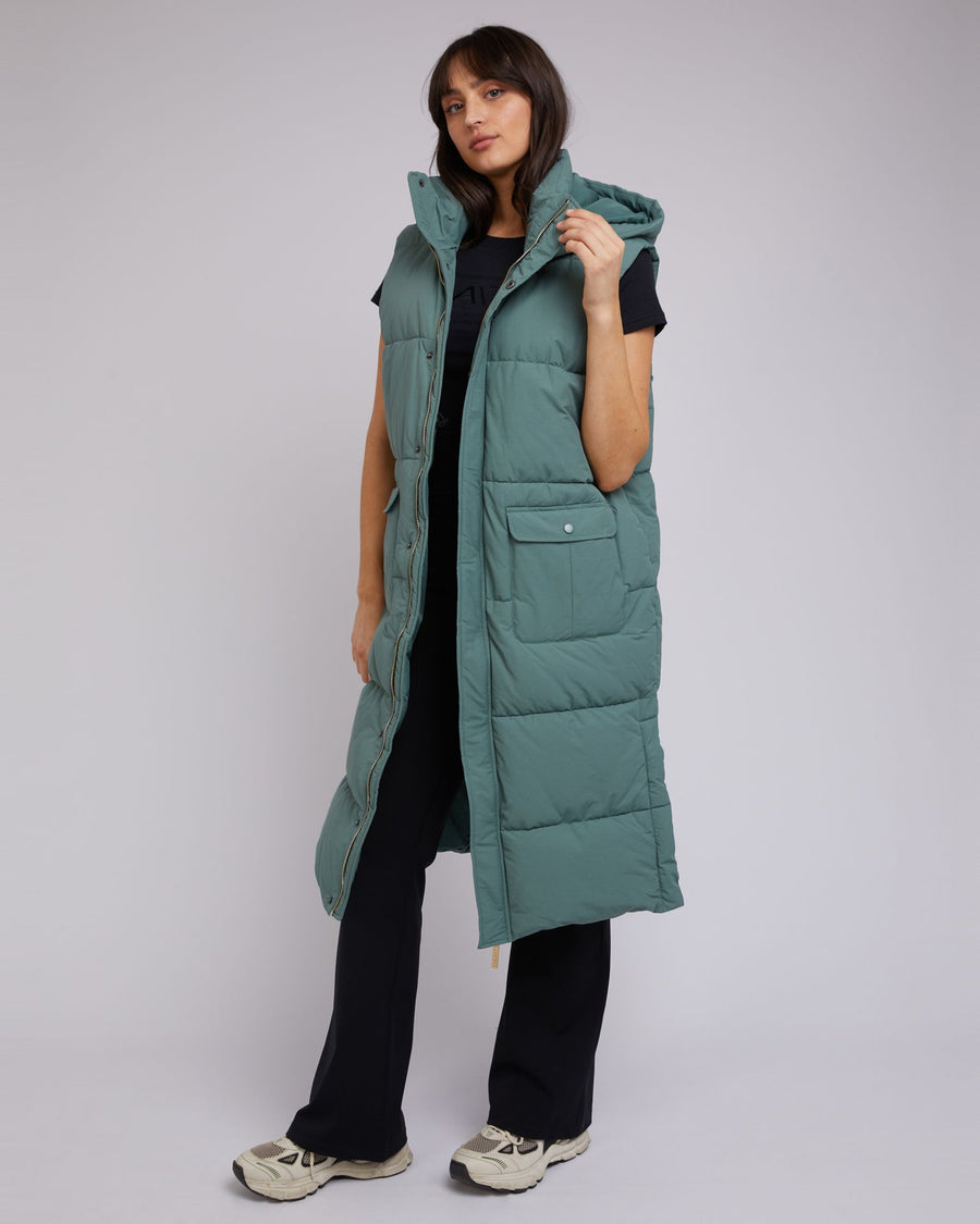 All About Eve - Active Midi Vest - Green