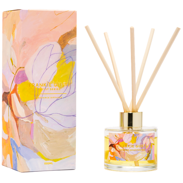 Frankie Gusti - Artist Series Diffuser - Japanese Honeysuckle - Jade Fisher