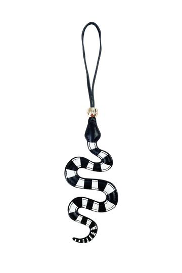 Nim - Neutral Puffies - Black & White Snake