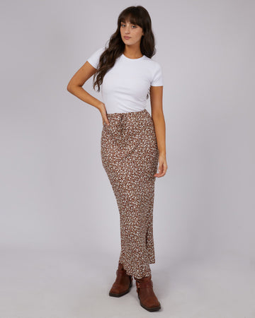 All About Eve - Tallows Floral Maxi Skirt