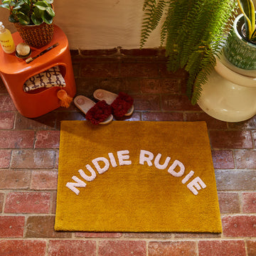Sage & Clare - PREORDER - Tula Nudie Rudie Bath Mat - Pear