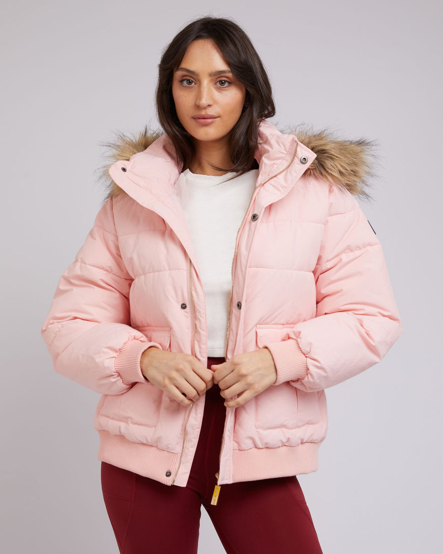 All About Eve - Active Fur Puffer - Pink