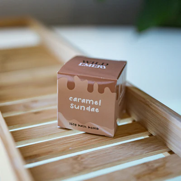 Wild Emery - Caramel Sundae Bath Bomb