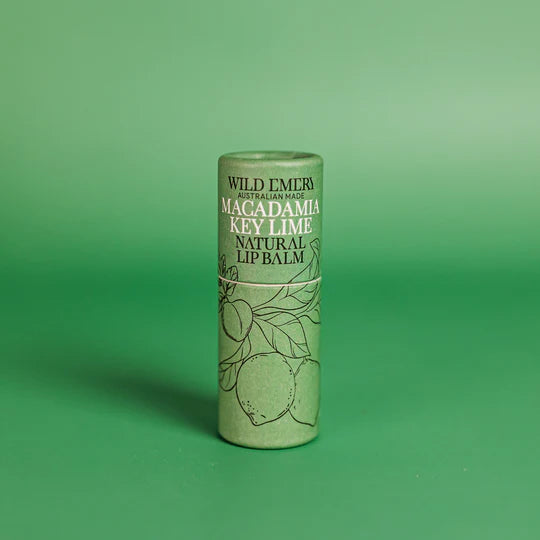 Wild Emery - Natural Lip Balm - Macadamia Key Lime