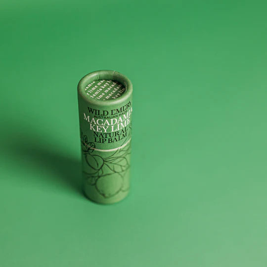 Wild Emery - Natural Lip Balm - Macadamia Key Lime