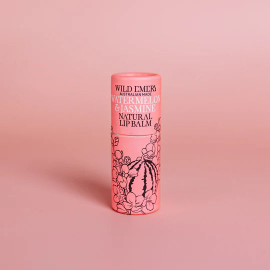 Wild Emery - Natural Lip Balm - Watermelon & Jasmine