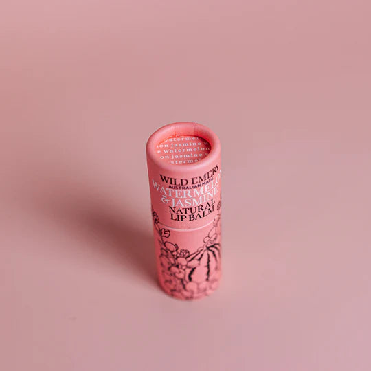Wild Emery - Natural Lip Balm - Watermelon & Jasmine