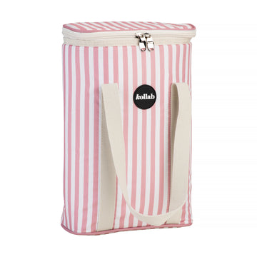 Kollab - Holiday Wine Cooler Bag Rose Stripe