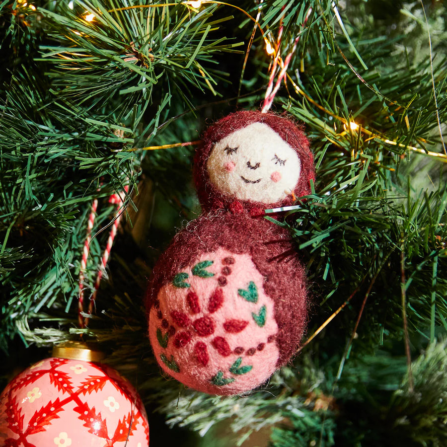 Sage & Clare - Rossetta Doll Decoration