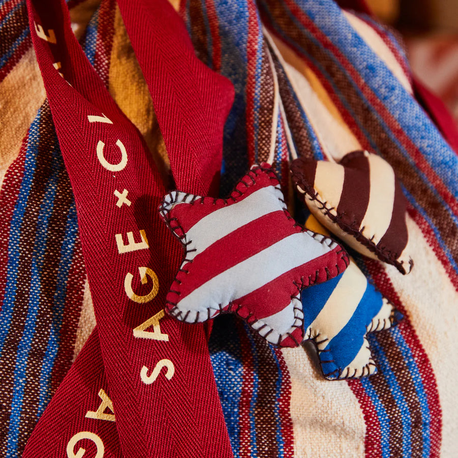 Sage & Clare - Selene Santa Sack - Azure