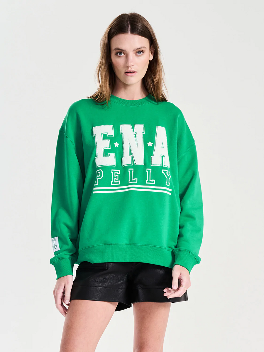 Ena Pelly - Pelly Gang Sweater - Evergreen – Clover and Co